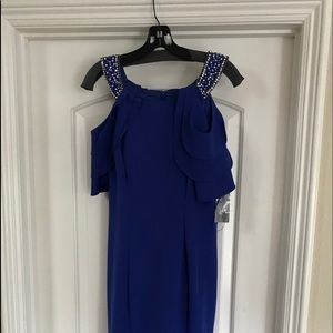 Royal Blue Evening Gown